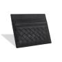 Classics Weave Leather Card Holder RFID Slim Plaited Woven Leather Credit Card Holder Wallet