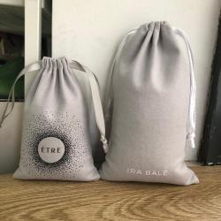 Medium Cotton Muslin Bags Pouches (4 by 6 inch) for Jewelry, Earrings, Rings, Pendants, Gift Bag