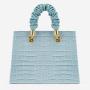 2020 Korea Style Crocodile Handbags Pu Bag Soft Leather Handle For Women Customized