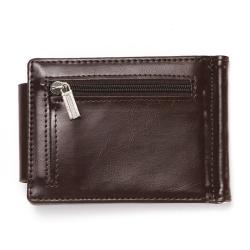KHF007 Wholesale Coin Purse Money Clip Card Cases Hasp Zipper Women Men Wallet ID Credit Card Holders