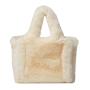 2024 Wholesale Hot Sale Minimalist Design Faux Fur Tote Bag For Women Purse Handbag