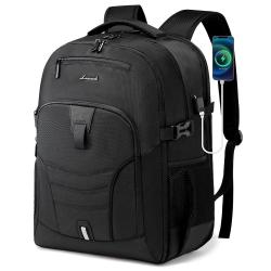 LOVEVOOK fashion TSA Large Travel Backpack for Men 17 inch Carry On Computer Rucksack school Traveling work Laptop Backpacks
