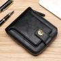 ZX060 Men's Wallet Leather Money Clip Business Wallet Card Holder Money Clip Coin Purse Multi-card Soft Coin Wallet For Men