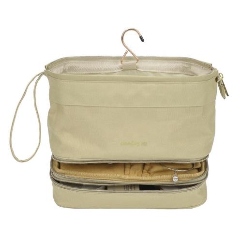 Travel Toiletry Bag Large Wide-open Travel Bag  Cosmetic Bags for Toiletries  Make with Handle