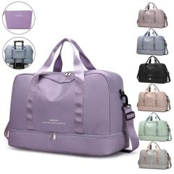 LX063 Large Capacity Luggage Travel Bags Lightweight Sports Bag for Women and Men Lifestyle Fitness Handbag Folding Travel Bag