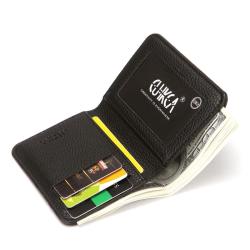 ZHF048 2023 New PU Men's Short Wallet Certificate Bag Card Case Litchi Pattern Portable Driver License Card Bag Wholesale