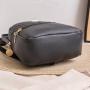 New Hot Sale School Simple Fashion Texture Rhombus Ladies Mini Backpack PU Striped Small Backpack For Women