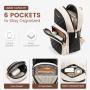 2pcs Leather Waterproof pouch waist bag for women custom Logo luxury crossbody bag adjustable workout running belt chest bag