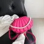 2024 Bag for Women Fashion Female Summer Shoulder Bag Popular Pearl Handbag Chain Crossbody Shell Bag