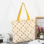 2024 New Large Capacity Versatile One Shoulder Shopping Bag Striped Cartoon Student Female Tote Bag