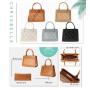 SUSEN CHRISBELLA Manufacturer Luxury Ladies PU leather Custom Female Hand Bags Women Hand Bag 2022