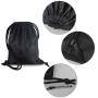Gelory Custom Logo Drawstring Printed Polyester Gym Bags Training Gymsack Polyester Waterproof Drawstring Bag