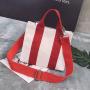 Wholesale Creative New Korean Style Recycled One Shoulder Simple Portable Diagonal Canvas Handbag Women