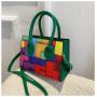 Embroidery Line Diamond Bag Bolsas Para Mujer Designer Women Bags Small Square Bag Designer Handbag Wholesale