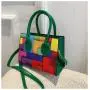 Embroidery Line Diamond Bag Bolsas Para Mujer Designer Women Bags Small Square Bag Designer Handbag Wholesale