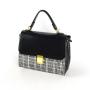 Luxury Handbags For Women Black And White Handbag China Supplier Plaid Pattern Handbags