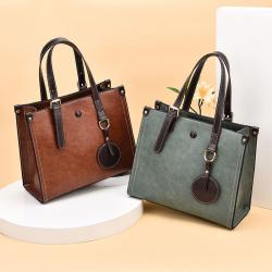 Customs Tote Bag Large Capacity Mother's Single Shoulder Bag Luxury Leather Messenger Bag Customs Handbag For Women