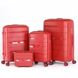 14 20 24 28 Inch Travel Luggage Set Case Three Piece Set Travelling Bags PP Luggage Sets High Quality Airplane Trolley Case