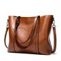 New retro one shoulder crossbody tote bag