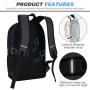Backpack business casual computer bag small size large capacity business backpack college students male and female bag