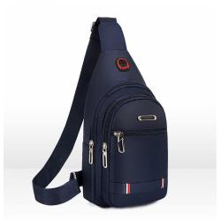 WTB037 Polyester Mens Chest Bag Travel Outdoors Sports Sling Small Bag Fashion Shoulder Crossbody Bags for Men