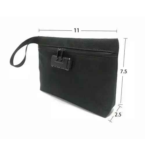 Smell-Blocking Bag with Lockable Seal for Securely Storing Your Items
