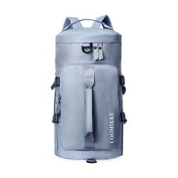 Custom printing travel gym sports backpack large weekend bag women men duffle foldable travel bags