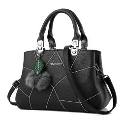 2024 Women's Large Capacity Fashion Embroidered Thread Shoulder Messenger Bag Cross-Border Small Bag Single Handle Elegant Lady