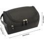 Factory Sale Mens Travel Bathroom Wash Shaving Dop Kit Shower Small Zipper Toiletry Bag