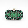 New shiny rhinestone sequins glitter handbag handmade beading evening bags clutch bag woman purse for wedding
