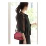ZR701 Women's Bags New Fashion PU Leather Girl Lovely Small Square Bag Simple Zipper Shoulder Crossbody Phone Bag Female Party