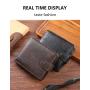 Men's Durable Leather & PU Leather Zipper Buckle Wallet Multi-Card Holder with Waterproof Feature New Design Wholesale Factory