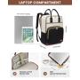 LOVEVOOK 2024 NEW Backpack For Travelling School Business 17 in Anti-theft Laptop Back pack Carry On Work Bag for Teacher Nurse
