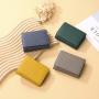 XL172 Japanese Style Money Clip Zip Small Wallet Ladies Coin purse Hot Sell Small Card Holder Imported Ladies Coin Purse