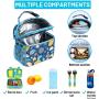 Kid Lunch Cooler Tote for School Picnic Travel Outdoor Customized Pattern Kids Lunch Bag for Boys Girls