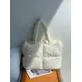Trendy new High Quality puff Shoulder bag Student Casual Space Cotton Tote Bag Down nylon Puff hand Bag for girls