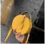 Retro women's bags 2023 summer fashion crocodile small round bag shoulder messenger handbags