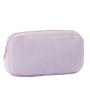 Low MOQ Fast Shipping Factory Wholesale Personalized Lavender Velvet Toiletry Set Cosmetic Pouch Makeup Bag Card Holder Wallet