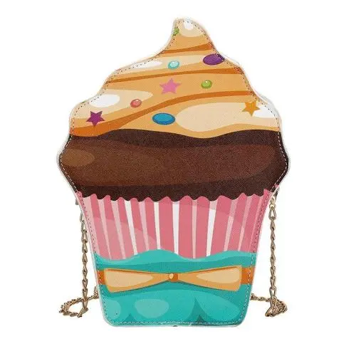 Summer Candy Cartoon Girls Small Chain Purse Handbags Ice Cream PU Leather Ladies Crossbody Bag