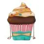 Summer Candy Cartoon Girls Small Chain Purse Handbags Ice Cream PU Leather Ladies Crossbody Bag