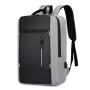 New minimalist USB charging male multifunctional student large capacity backpack