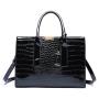 New fashion women's bag trend crocodile print handbag single shoulder crossbody Tote bag