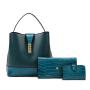 Large Capacity Shoulder Crossbody Bag Pure Color Womens Bags High Quality Luxury Pu Women Shoulder Bag