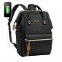 LOVEVOOK wholesale small purse Lightweight daily use bags with USB ladies causal office school mini laptop backpacks for women