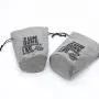 Personalized Eco-Friendly Jute Gift Pouch Round Bottom Logo Printed Jute Burlap Wine Food Candy Christmas Gift Bag