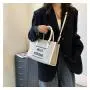 KBW373 New Fashion Women Single Shoulder Bag Ladies Summer Canvas Bag Large Capacity Women Handbag Female Luxury Tote Bags