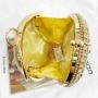 customize Bling Wholesale Crystal Latest Trendy Clutch Bags Round Rhinestone Evening Dinner Clutch Bag Women