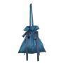 2024 Drawstring shoulder bag smooth satin handbag versatile style bucket  dust bag for bag custom logo