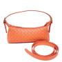 2024 Custom Woven Leather Dumping Sling Bag For Women Luxury With Crossbody Straps