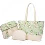 Factory top sale LOVEVOOK custom famous designer brands 3pc ladies handbags sets large tote hand bags women handbags and purse